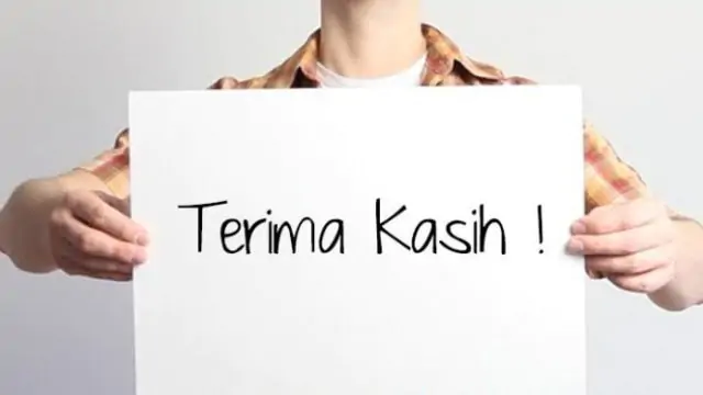 Bangun Kebiasaan Mengucap Terima Kasih